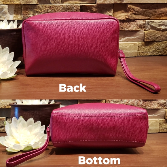 *FINAL SALE* NEW Coach Leather Cosmetic Case - Picture 3 of 6